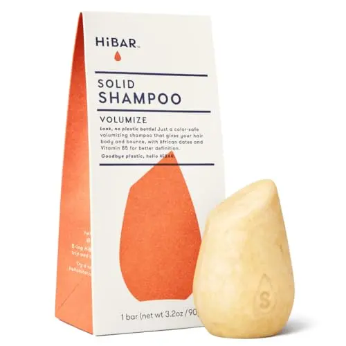 HIBAR Volumize Shampoo Bar for fine and flat hair