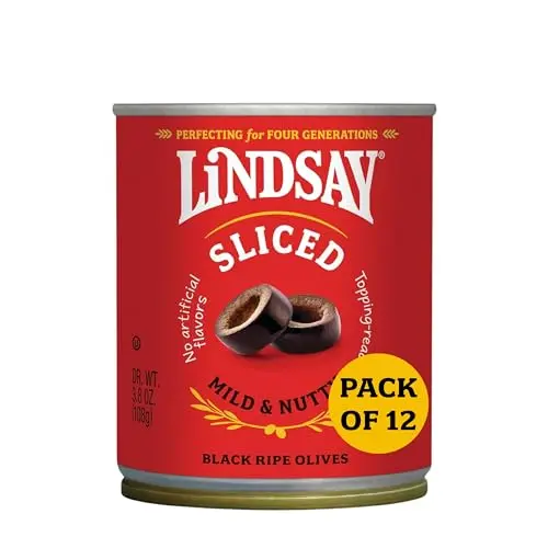 Lindsay Sliced Black Ripe Olives in a can