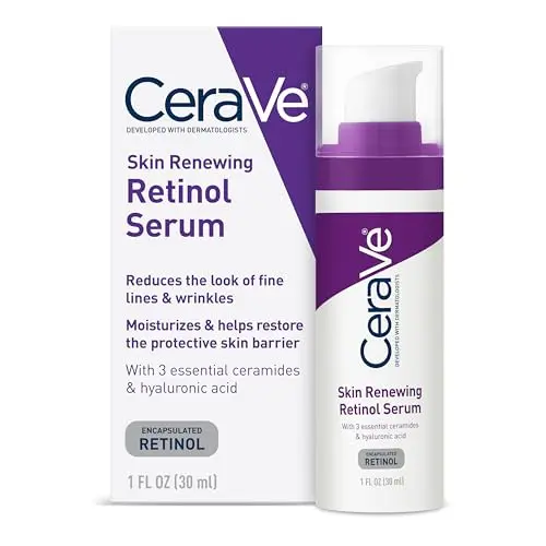 CeraVe Anti Aging Retinol Serum with hyaluronic acid bottle