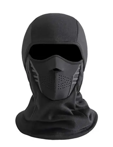 IRELIA windproof fleece balaclava with 3D design