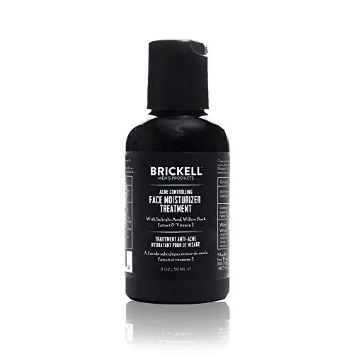 Brickell Men's Acne Controlling Face Moisturizer tube
