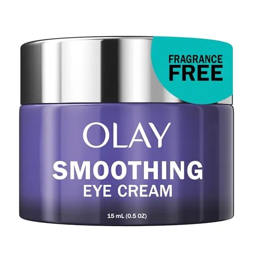 Olay Retinol 24 Night Smoothing Eye Cream in a jar