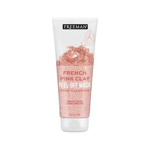Freeman French Pink Clay Peel-Off Face Mask tube