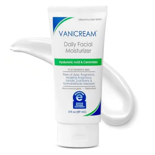Vanicream Daily Facial Moisturizer in white and blue tube