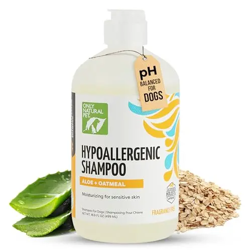 Only Natural Pet Hypoallergenic Shampoo with Aloe and Oatmeal