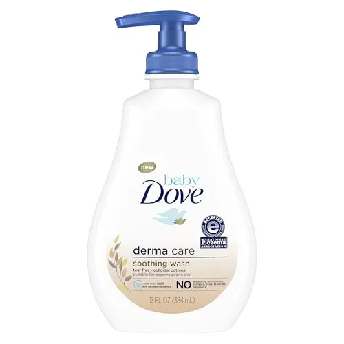 Baby Dove Derma Care Soothing Wash bottle for sensitive skin