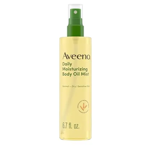 Aveeno Daily Moisturizing Dry Body Oil Mist spray bottle
