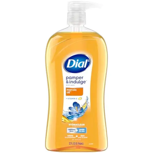 Dial Pamper & Indulge Marula Oil Body Wash large pump bottle
