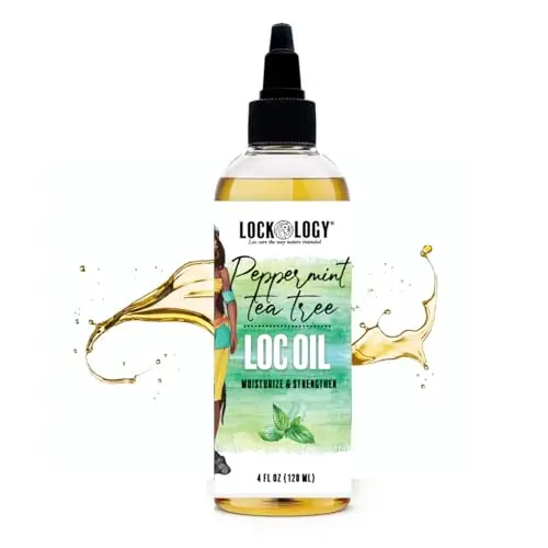 Lockology Peppermint Tea Tree Loc Oil bottle