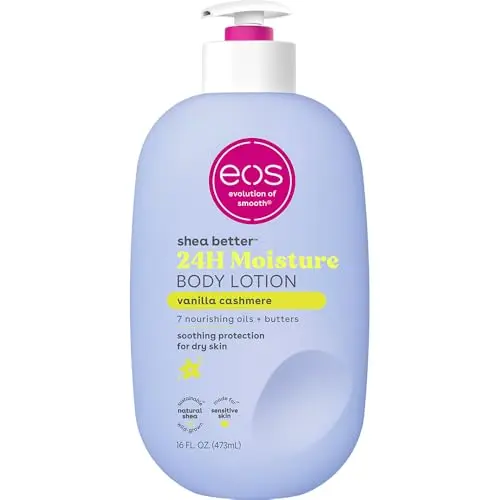 eos Shea Better Vanilla Cashmere Body Lottle bottle