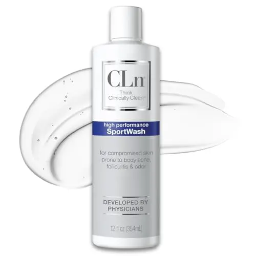 CLn SportWash bottle, a high-performance body wash for athletes