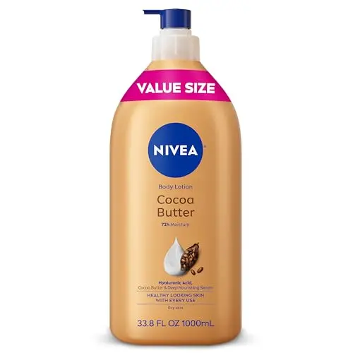 eos Shea Better Sensitive Skin Body Lotion in a curved, pastel-colored pump bottle.