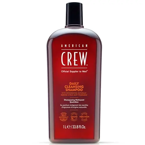 American Crew Daily Cleanser Shampoo bottle with citrus mint scent