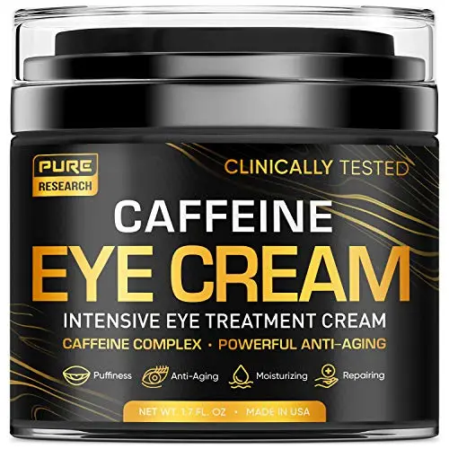 PURE RESEARCH Caffeine Eye Cream jar