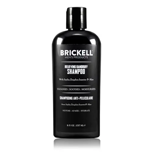 Brickell Men's Relieving Dandruff Shampoo for men