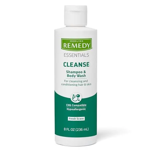 Medline Remedy Essentials Shampoo and Body Wash bottle