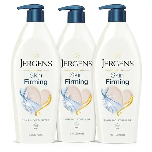 Jergens Skin Firming Body Lotion three-pack