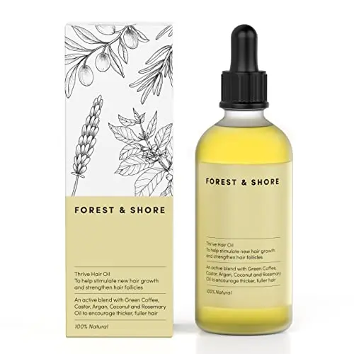 Forest & Shore Thrive Hair Growth Oil bottle