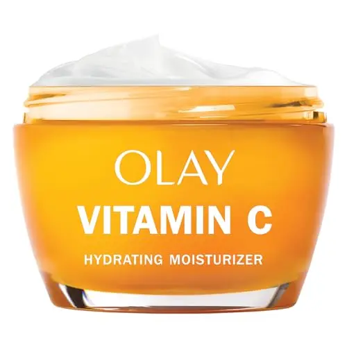 Olay Vitamin C Face Moisturizer brightening cream jar