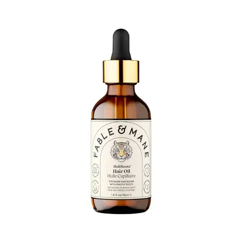 Fable and Mane HoliRoots Hair Oil bottle