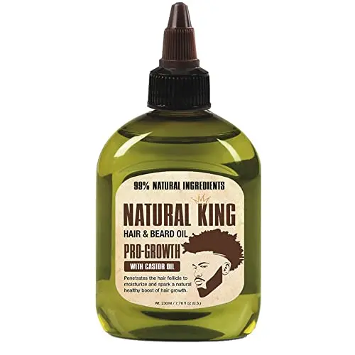 SFC Natural King Pro-growth Castor Hair and Beard Oil bottle
