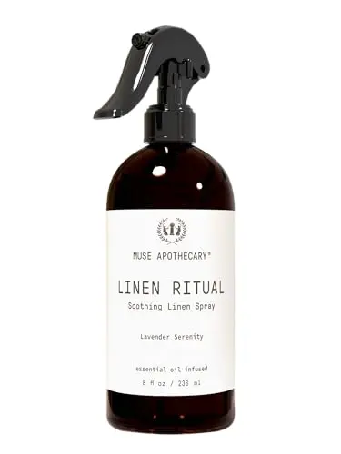 Muse Apothecary Linen Ritual Lavender Serenity spray bottle