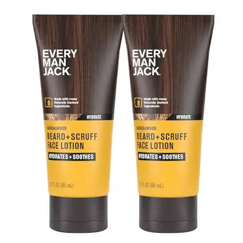 Every Man Jack Beard and Face Recovery Lotion bottle