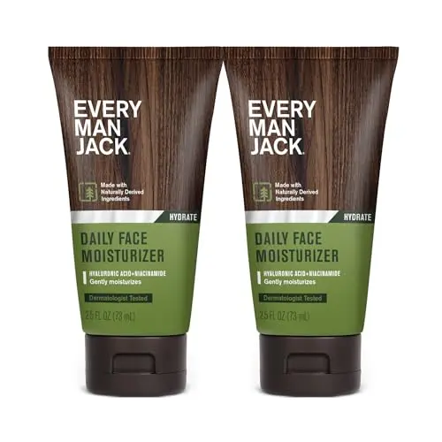 Every Man Jack Daily Face Lotion fragrance-free bottle