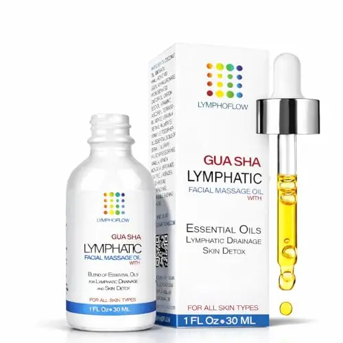 Bruizex Lymphatic Drainage Oil for face and neck massage