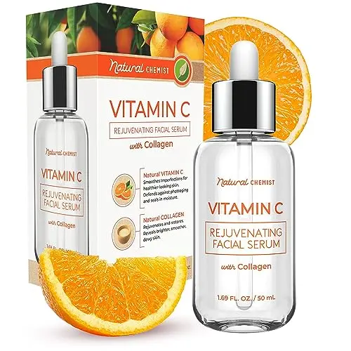 Natural Chemist Vitamin C and Collagen Serum bottle