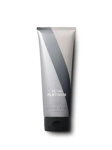 Victoria's Secret VS Him Platinum Men's Cologne Body Lotion bottle