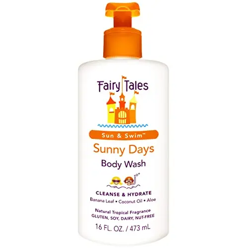 Fairy Tales Sunny Days Chlorine Removal Body Wash pump bottle