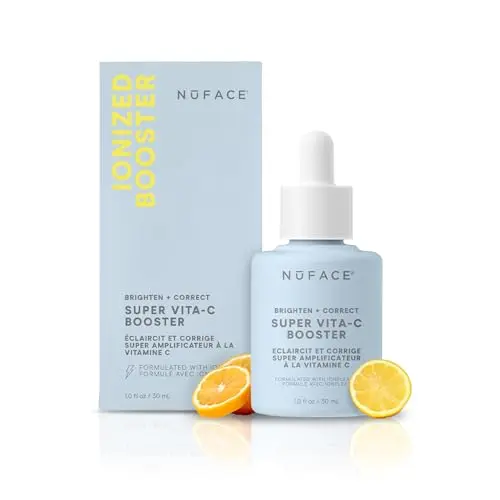 NuFACE Vita-C Brightening Face Serum with niacinamide for rosacea