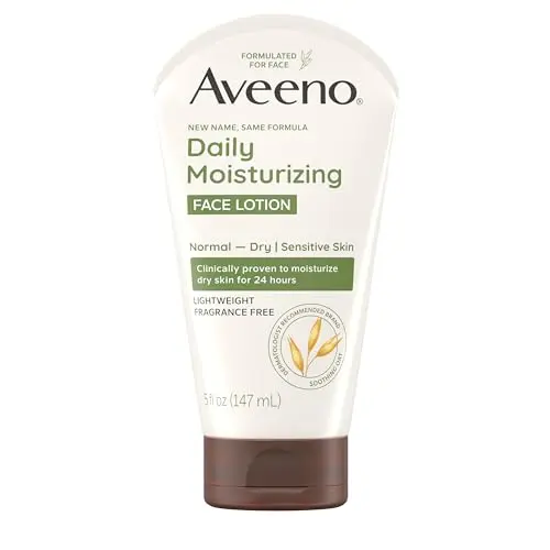 Aveeno Daily Moisturizing Face Lotion bottle