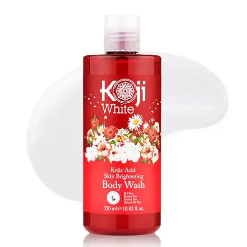 Koji White Kojic Acid Skin Brightening Body Wash