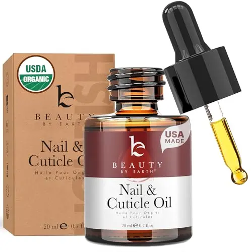 Beauty by Earth Organic Nail and Cuticle Oil bottle