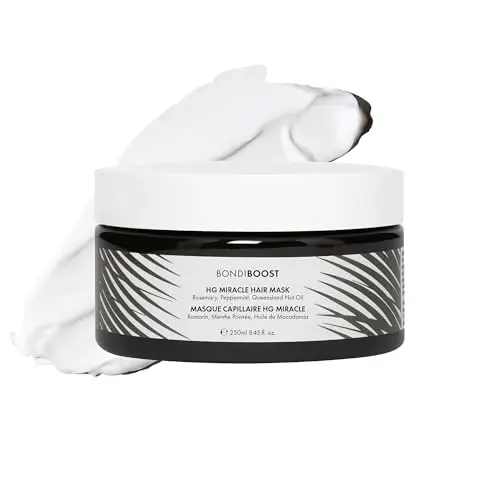 BONDIBOOST Miracle Hair Mask jar with argan oil imagery