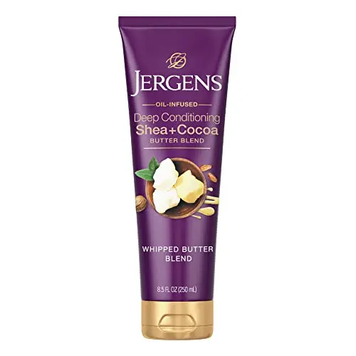 Jergens Shea and Cocoa Whipped Body Butter lotion tube