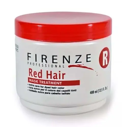 Firenze Professional Red Hair Mask Treatment jar