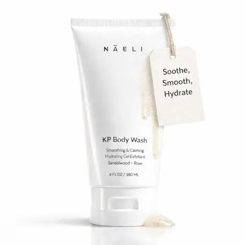 NAELI Exfoliating Body Wash with Salicylic and Glycolic Acid for KP
