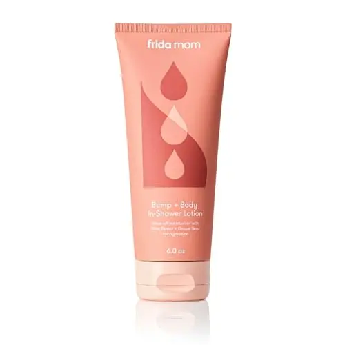 Frida Mom Pregnancy Belly Cream in-shower lotion tube