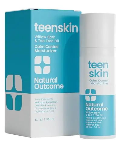 Natural Outcome Teenskin Calm Control Moisturizer bottle