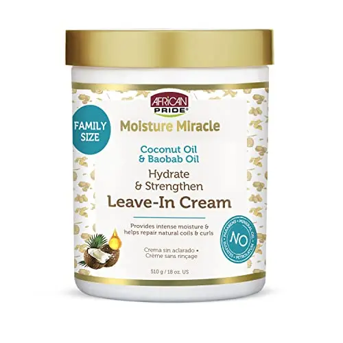 African Pride Moisture Miracle Leave-In Cream jar