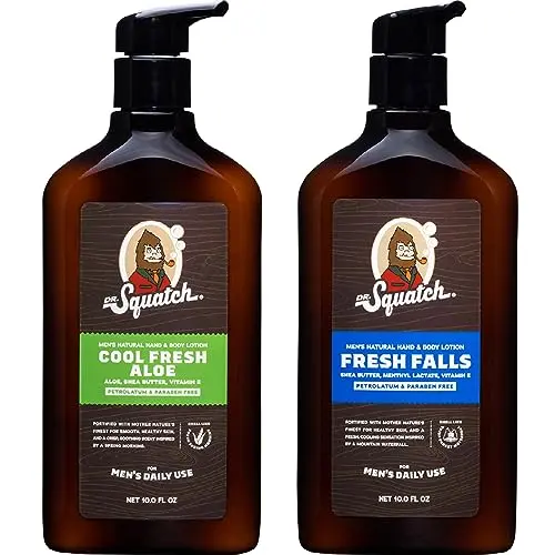 Dr. Squatch Natural Hand and Body Lotion 2-pack
