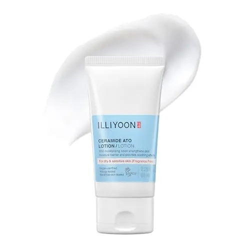 Illiyoon Ceramide Ato Lotion in a small, modern bottle