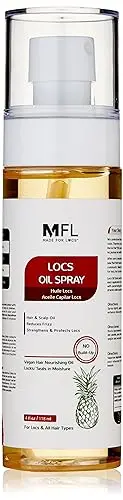 Made For Locs Vegan Oil Spray bottle with spray nozzle