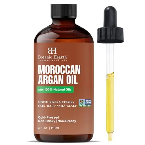 BOTANIC HEARTH Argan Hair Oil bottle for hydration and nourishment