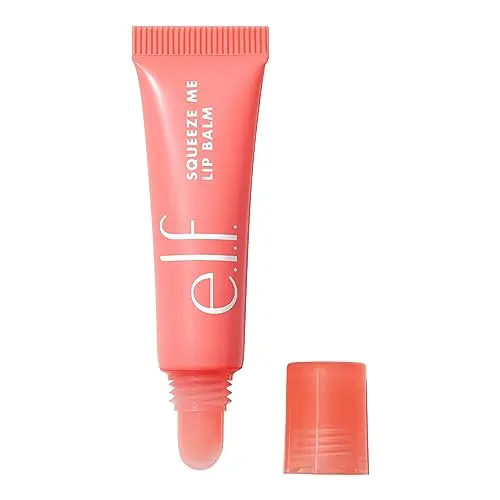 e.l.f. Squeeze Me Lip Balm in Strawberry shade