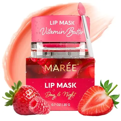 MAREE overnight lip mask in jar