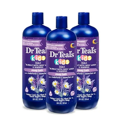 Dr Teal's Kids 3-in-1 Sleep Bath with Melatonin bottle